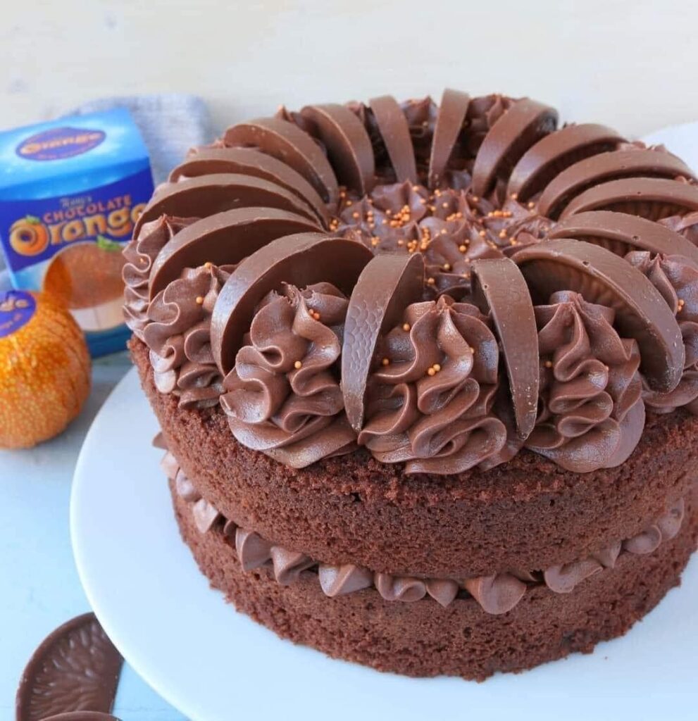made Light Chocolate Orange Cake