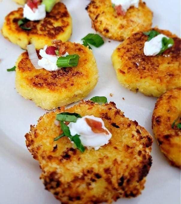Air Fryer Mashed Potato Galettes