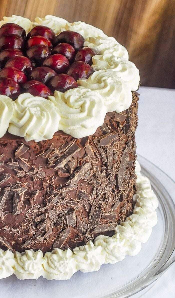 Double Chocolate Black Forest Cake