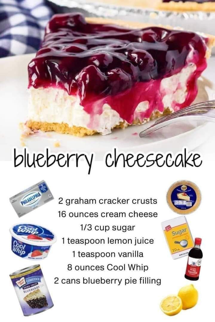 No Singe Blueberry Cheesecake is delicate, sweet, and an easy to make