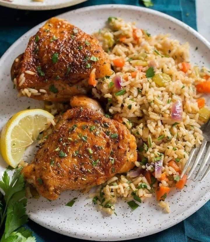 Ignited Chicken And Rice