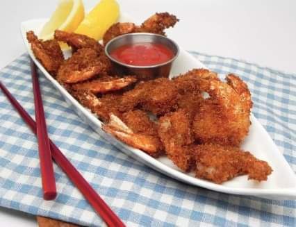 you can whip up these crunchy shrimp as a main dish or a treat for random company