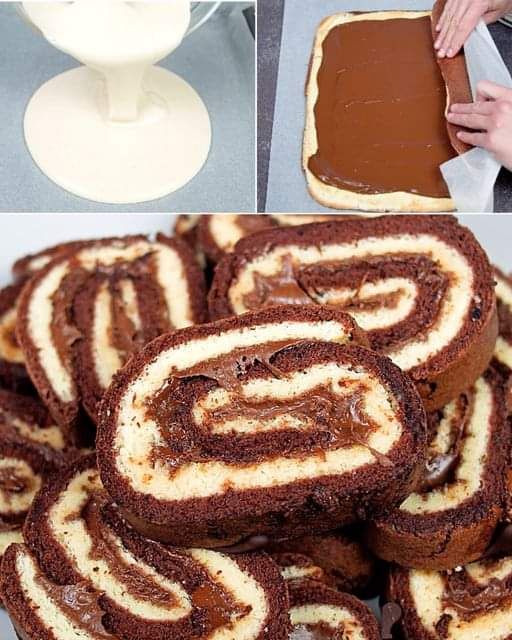 Chocolate rolls the whole family will love the result